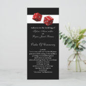 Las Vegas Hochzeitsprogramme Programm (Stehend Vorderseite)