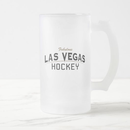 Las Vegas Hockey Mattiert Glass Tasse (Rechts)