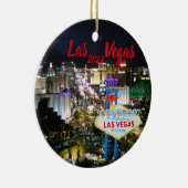 Las Vegas Holiday Rote Ornament (Rechts)