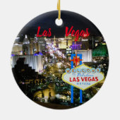 Las Vegas Holiday Rote Ornament (Hinten)