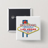 Las Vegas Honeymoon Button (Vorne & Hinten)