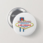 Las Vegas Honeymoon Button (Vorne & Hinten)