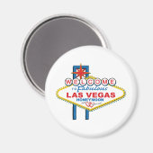 Las Vegas Honeymoon Magnet (Vorderseite/Rückseite)