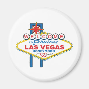 Las Vegas Honeymoon Magnet