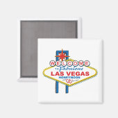 Las Vegas Honeymoon Magnet (Vorderseite/Rückseite)