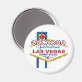 Las Vegas Honeymoon Magnet (Vorderseite/Rückseite)