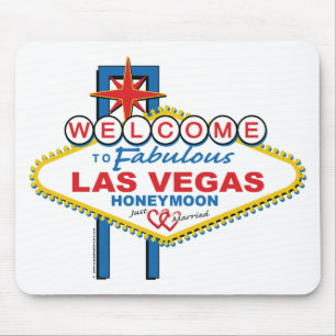 Las Vegas Honeymoon Mousepad