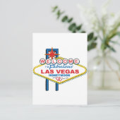 Las Vegas Honeymoon Postkarte (Stehend Vorderseite)