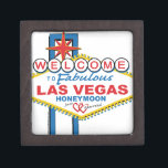 Las Vegas Honeymoon Retro Kiste<br><div class="desc">Las Vegas Honeymoon Design</div>