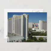 Las Vegas Hotels Postkarte (Vorne/Hinten)