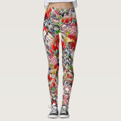 Las Vegas Icons ~ Gamblers Freude Leggings (Vorderseite)