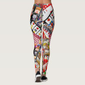 Las Vegas Icons - Gamblers Freude Leggings (Rückseite)