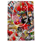 Las Vegas Icons ~ Gamblers Freude Mittlere Geschenktüte (Vorderseite)