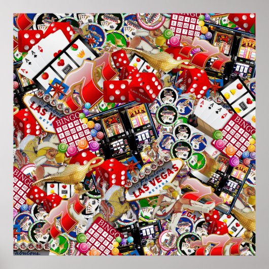 Las Vegas Icons Gamblers Freude Poster (Vorne)