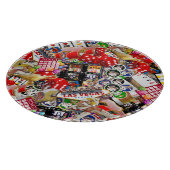 Las Vegas Icons - Gamblers Freude Schneidebrett (Ecke)