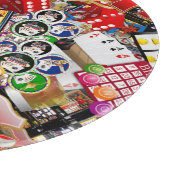 Las Vegas Icons - Gamblers Freude Schneidebrett (Ecke)