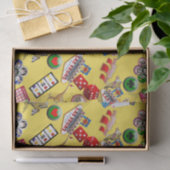 Las Vegas Icons - Gamblers Freude Seidenpapier (Geschenk)