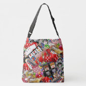 Las Vegas Icons - Gamblers Freude Tragetaschen Mit Langen Trägern (Rückseite)