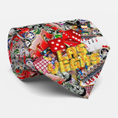 Las Vegas Icons - Neon Lights Krawatte (Gerollt)