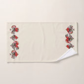 Las Vegas Icons Playing Kartenformen Badhandtuch Set (Handtuch)