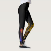Las Vegas in der Nacht Leggings (Rechts)