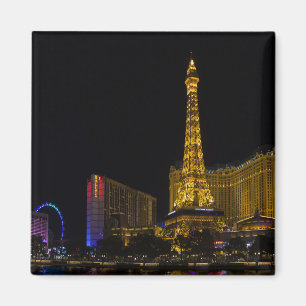 Las Vegas in der Nacht Magnet