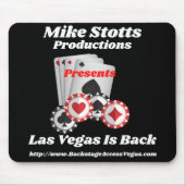 Las Vegas is Back Mouse Pad Mousepad (Vorne)