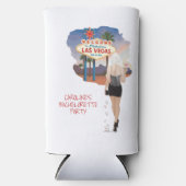 Las Vegas Junggeselinnen-Abschied Blond Bride Selters Dosenkühler (Vorderseite)