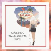 Las Vegas Junggeselinnen-Abschied Blond Bride Serviette