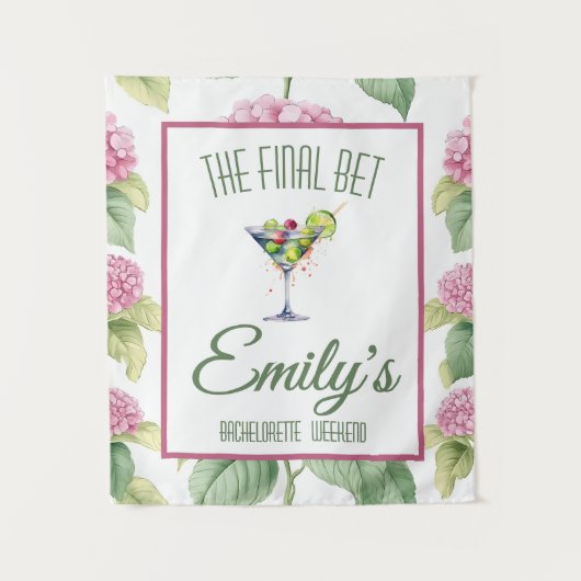 Las Vegas Junggeselinnen-Abschied Wandteppich (Vorderseite)