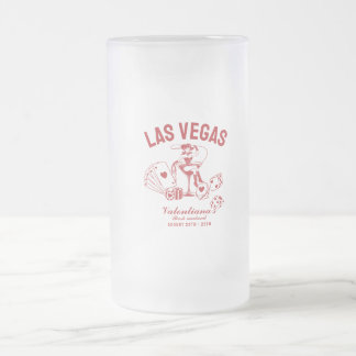 Las Vegas Junggesellinnenabschied Personalized Mattglas Bierglas