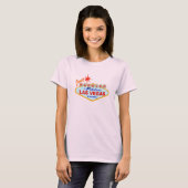 Las vegas Just Married T - Shirt Bride (Vorne ganz)