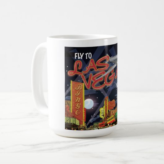 Las Vegas Kaffeetasse (Vorderseite Links)