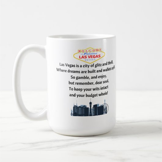 Las Vegas Kaffeetasse (Links)