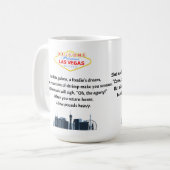 Las Vegas Kaffeetasse (Vorderseite Links)