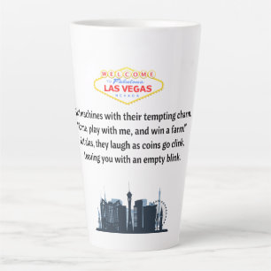 Las Vegas Kaffeetasse Milchtasse