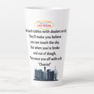 Las Vegas Kaffeetasse Milchtasse
