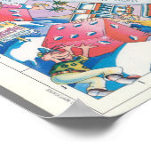 Las Vegas-Karte Poster (Ecke)