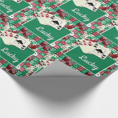 Las Vegas-Kasino-Würfel Aces Spieltisch Geschenkpapier (Ecke)