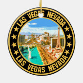 Las vegas keramik ornament (Hinten)