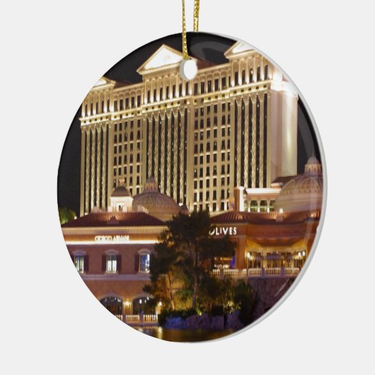 Las Vegas Keramik Ornament (Links)