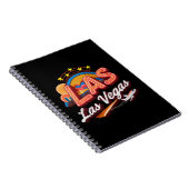 Las Vegas LAS Airport Code Notebook Notizblock (Rechte Seite)