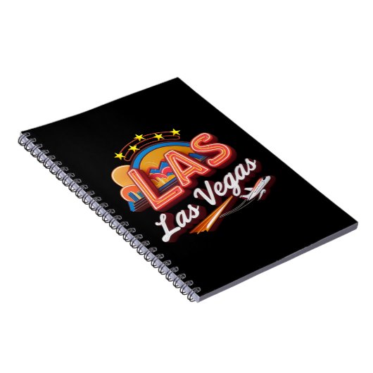 Las Vegas LAS Airport Code Notebook Notizblock (Rechte Seite)