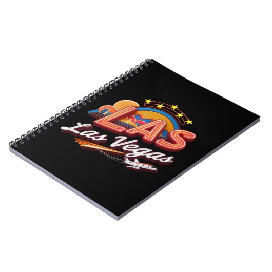 Las Vegas LAS Airport Code Notebook Notizblock (Linke Seite)