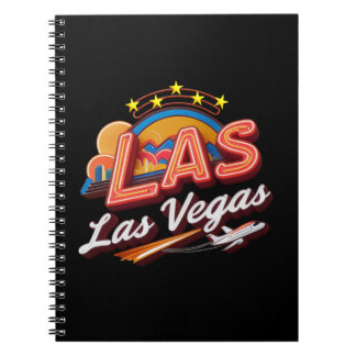 Las Vegas LAS Airport Code Notebook Notizblock