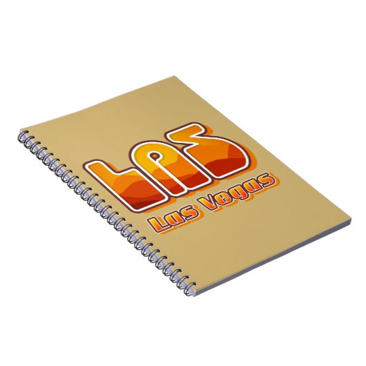Las Vegas LAS Airport Code Notebook Notizblock (Rechte Seite)