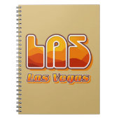 Las Vegas LAS Airport Code Notebook Notizblock (Vorderseite)