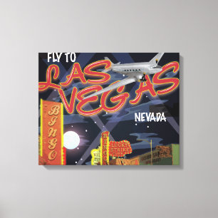 Las Vegas Leinwanddruck