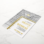 Las Vegas Liebe Locator | Städtische Hochzeit Folieneinladung (Gedreht)