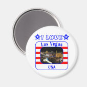 Las Vegas Liebe Magnet (Vorderseite/Rückseite)
